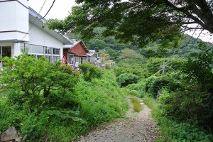 登山道終点